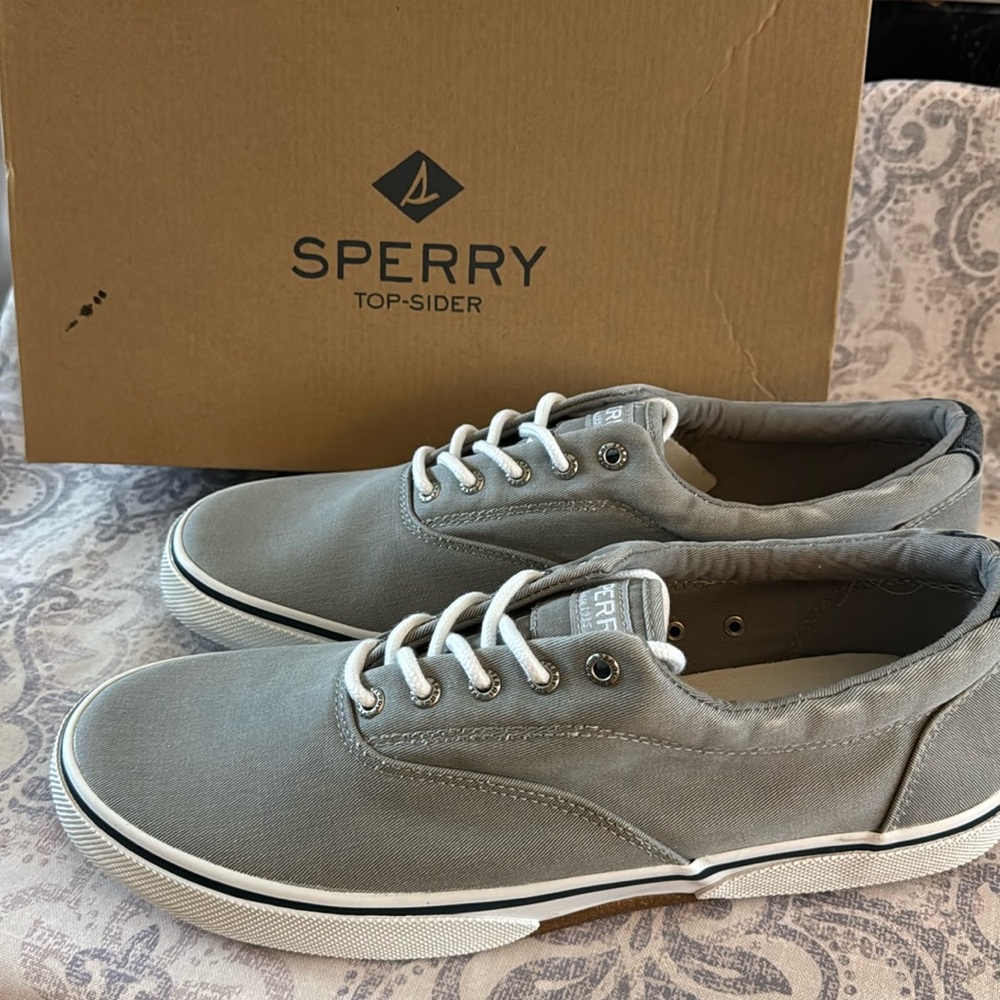 Sperry men Halyard CVO SW grey shoes